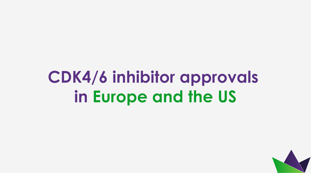 CDK46 inhibitor approvals in Europe and the US