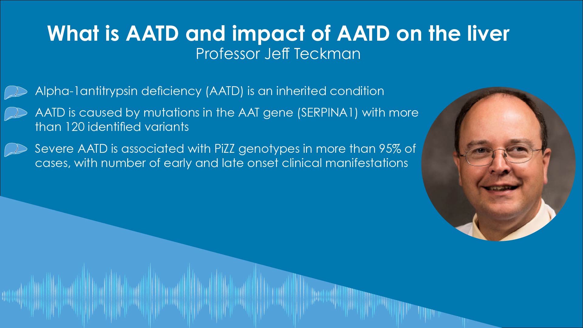 What is AATD and impact of AATD on the liver